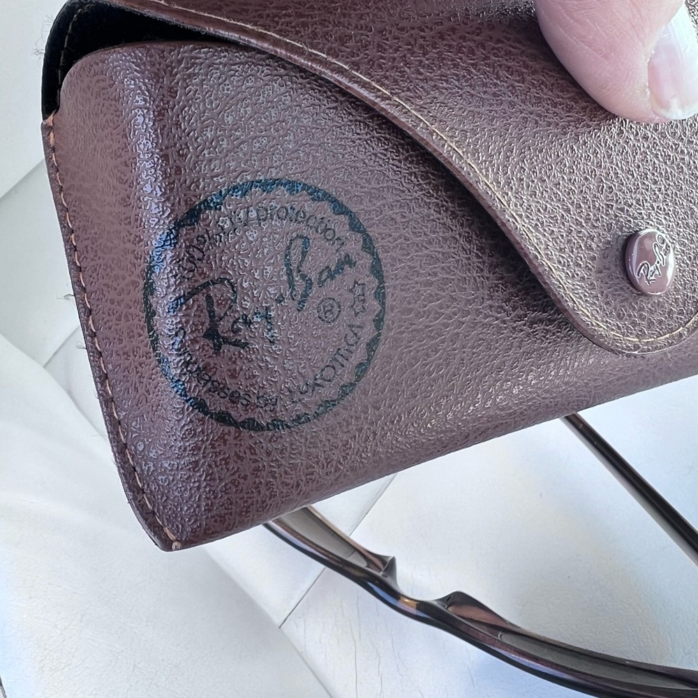 VINTAGE RETRO Ray-Ban Women's Tortoise Sunglasses with Vintage Case ❤️ - Picture 8 of 10